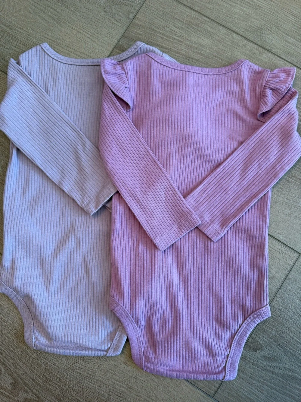 Carter's Long-Sleeve Ribbed One-Piece Bodysuit
